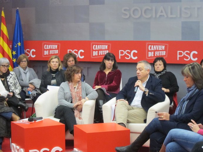 Pere Navarro en el Consell de la Igualtat del PSC