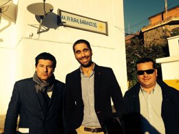 El vicepresidente de Diputación Francisco Oblaré visita Almogía