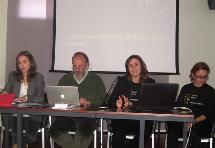 Presentación del estudio sobre la comisión del accidente de metro de Valencia