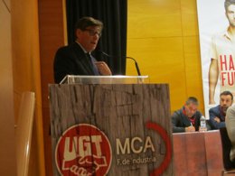 El consejero de Industria e Innovación del Gobierno de Aragón, Arturo Aliaga.