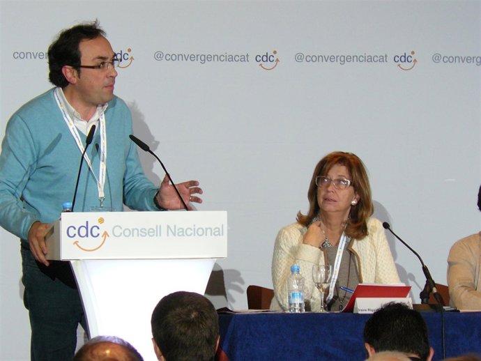 Josep Rull e Irene Rigau, CDC