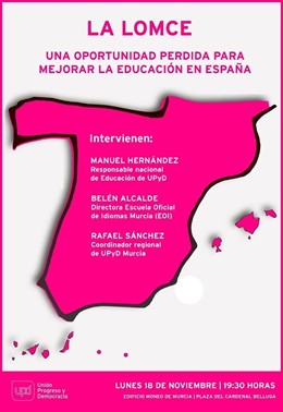 Cartel de la conferencia