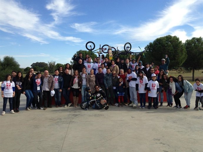Espadas durante la visita