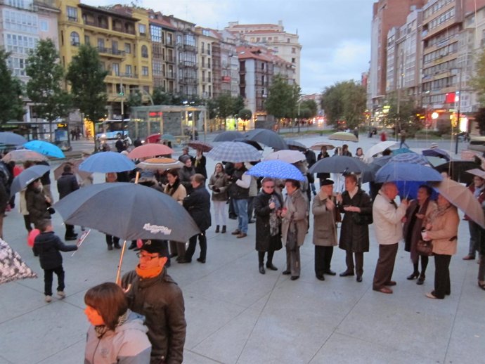 Concentración en Santander 