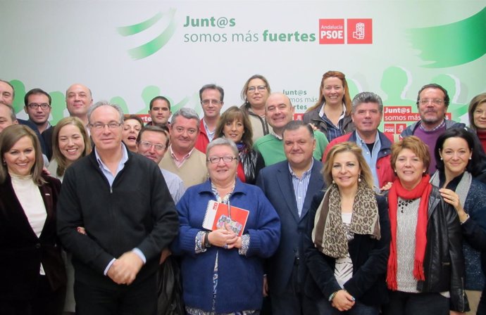 Miembros de la Delegación del PSOE de Córdoba