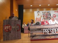 Carlos Romero sostiene que hay una campaña contra UGT pero apuesta por "no perder el tiempo con ella"