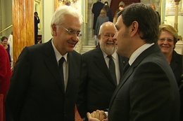 Conseller F.Mascarell, S.Esteve (Diputació Bcn) Roger Guasch (Liceu)