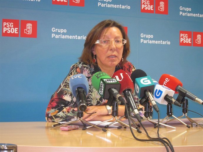 La diputada del PSdeG Carmen Gallego