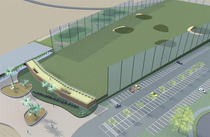 Fotomontaje De La Escuela Pública De Golf De El Toyo