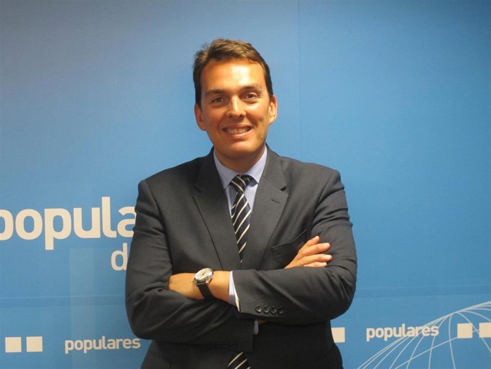 El secretario ejecutivo de Empleo y Formación del PP regional, Javier Ruano