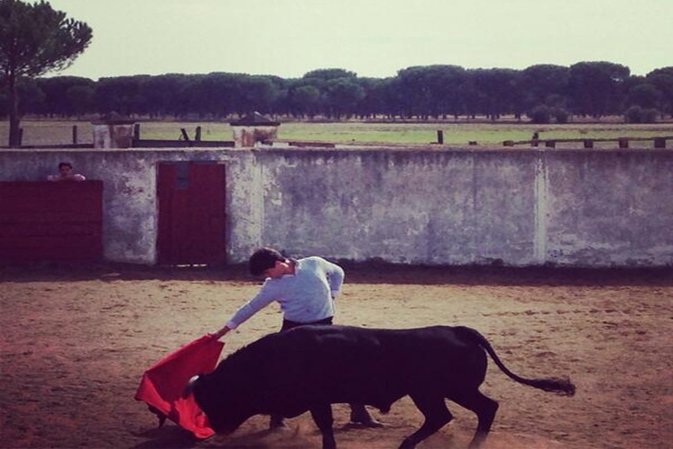 Toñete Catalán quiere ser torero 