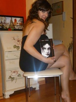 La escritora salmantina Liliana Galvanny