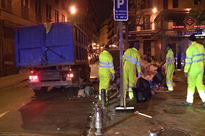 Preacuerdo para el fin de la huelga de limpieza en Madrid