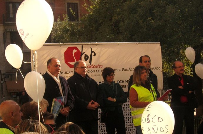 Concentración de Stop Accidentes en Valencia