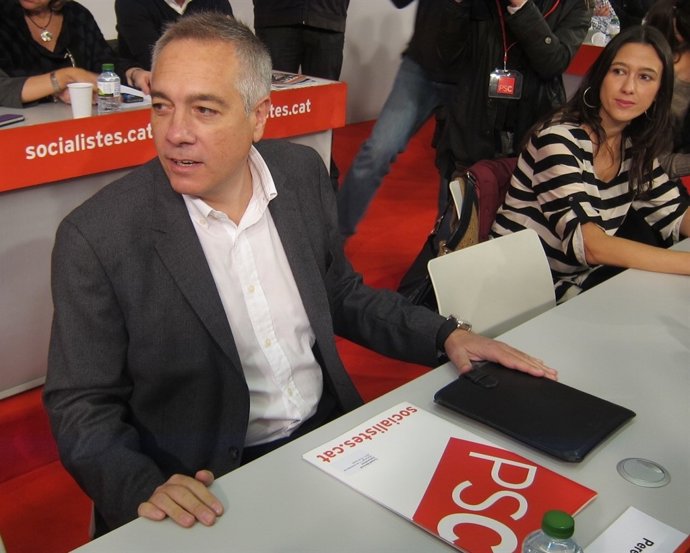 El primer secretario del PSC, P.Navarro