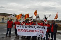 CHA realiza una carrera popular para solicitar el desdoblamiento de la N-232.