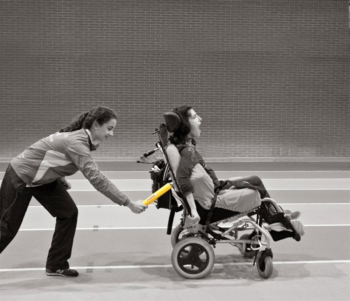 Una de las instantáneas del calendario de Aspace León