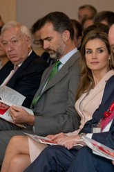 Príncipes de Asturias en un acto de HP