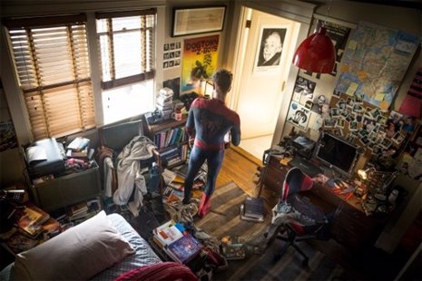 Andrew Garfield como Spiderman en las nuevas imágenes de The Amazing Spider-Man