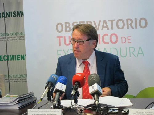Víctor del Moral, consejero de Turismo de Extremadura