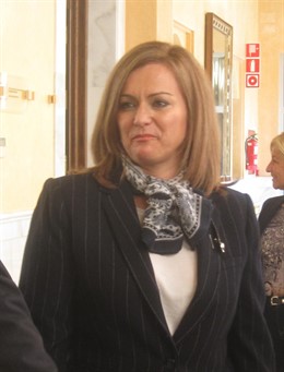 La consejera de Medio Ambiente y Ordenación del Territorio, María Jesús Serrano