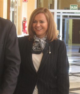 La consejera de Medio Ambiente y Ordenación del Territorio, María Jesús Serrano