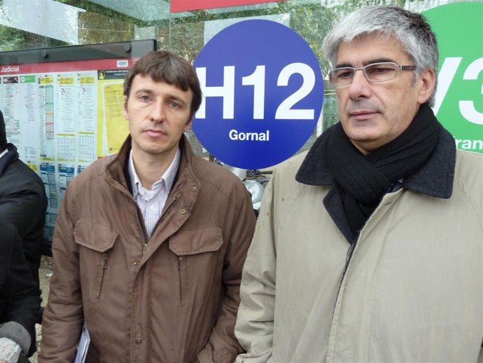 Dtr de Movilidad del Ayo de Bcn A.Gomila y el dtr grl de Buses TMB J.Tintoré