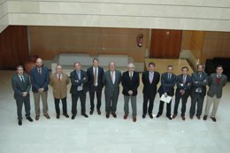 Reunión del consejero de Economía con Aprean.