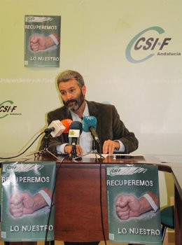 El presidente del Sector de Enseñanza de CSI-F en Andalucía, Francisco Hidalgo