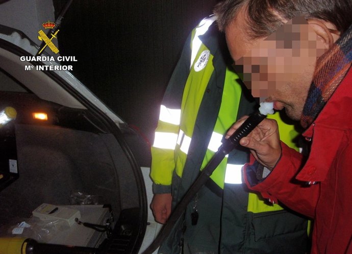 Dispositivo de control de alcoholemia en las carreteras de la Región