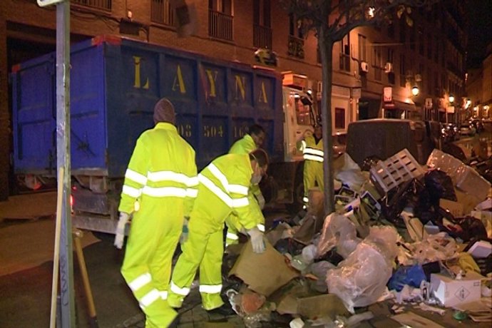 Desconvocada la huelga de basura en Madrid