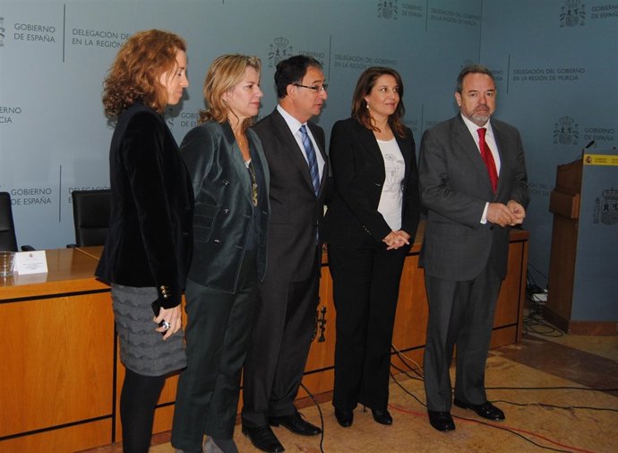 Los delegados del Gobierno de Castilla La Mancha, Murcia, Valencia y Andalucía