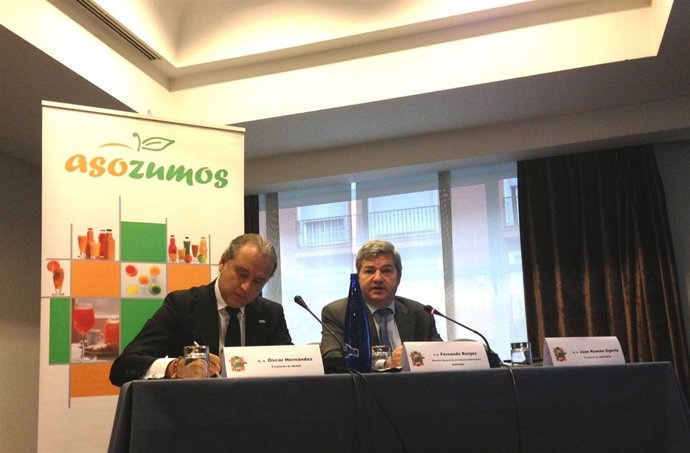 Fernando Burgaz en seminario de zumos 