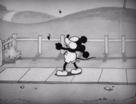 Mickey Mouse en el corto Get a Horse!