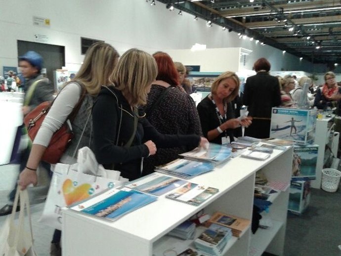 Mostrador de la ATB en la Thomas Cook