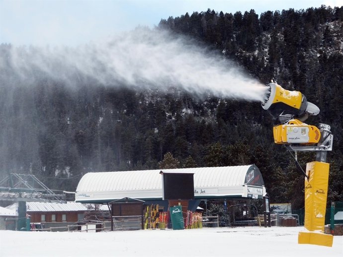Estación de esquí Masella, nieve