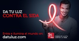 Campaña 'Da tu luz contra el Sida'