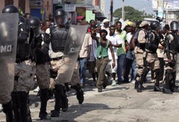 Protestas en Haití contra el presidente Martelly