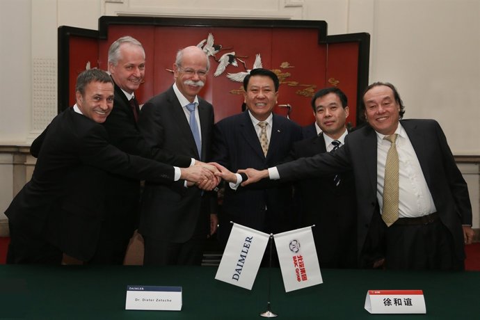 Daimler toma el 12% de BAIC Motor