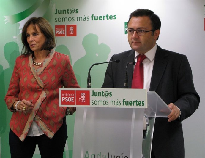 Remedios Martel y Miguel Ángel Heredia