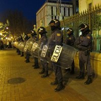 Insultar o amenaçar un policia en una manifestació se sancionarà amb multes de fins a 30.000 euros
