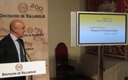 El presidente de la Diputación de Valladolid, Jesús Julio Carnero