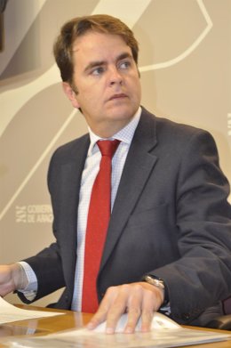 El portavoz del Gobierno de Aragón, Roberto Bermúdez de Castro.
