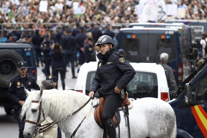 Manifestación 'Rodea al Congreso' el 25-S en Madrid