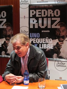 El actor, humorista y presentador Pedro Ruiz