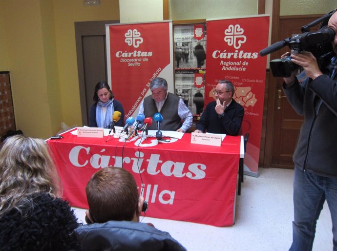 Cáritas Andalucía presenta su campaña de las personas sin hogar