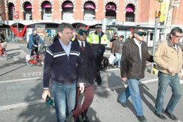 Curso de la Once para urbanos de Barcelona