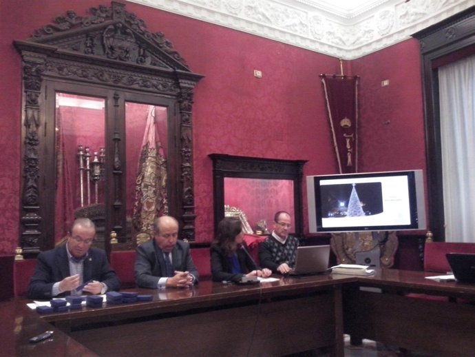 Presentación del alumbrado navideño 