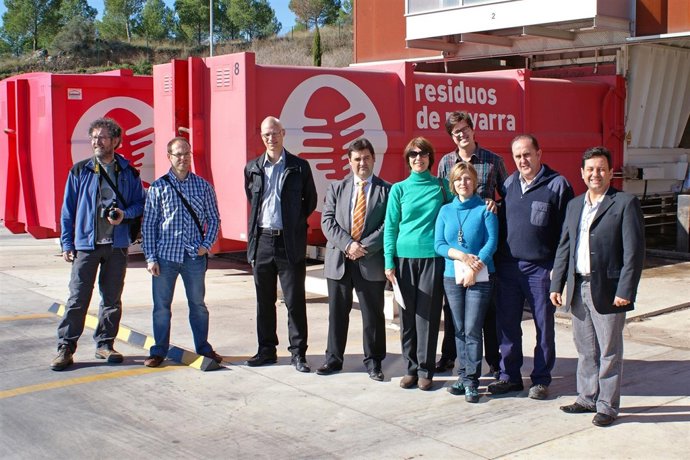 Visita de la una delegación brasileña a Navarra.