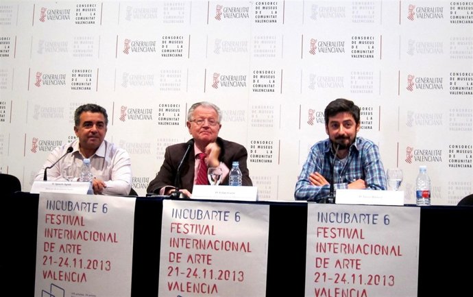 Ignacio Agraït, Felipe Garín y Javier Marisco presentan Incubarte 6.